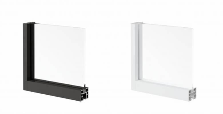 Фото черного и белого профиля в разрезе